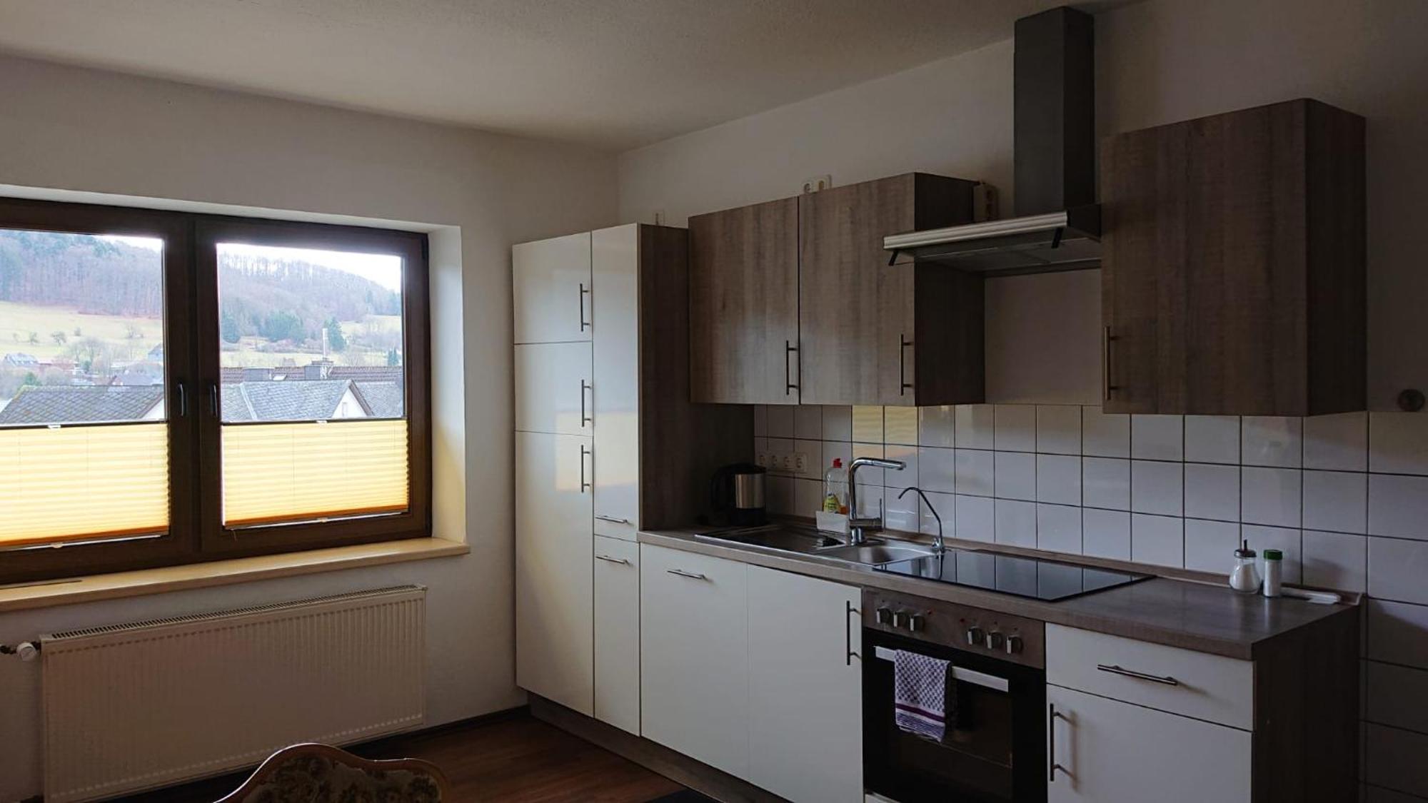 Ferienwohnung Angelburg - Marburg Biedenkopf mit Balkon und Badewanne Gonnern Exterior foto